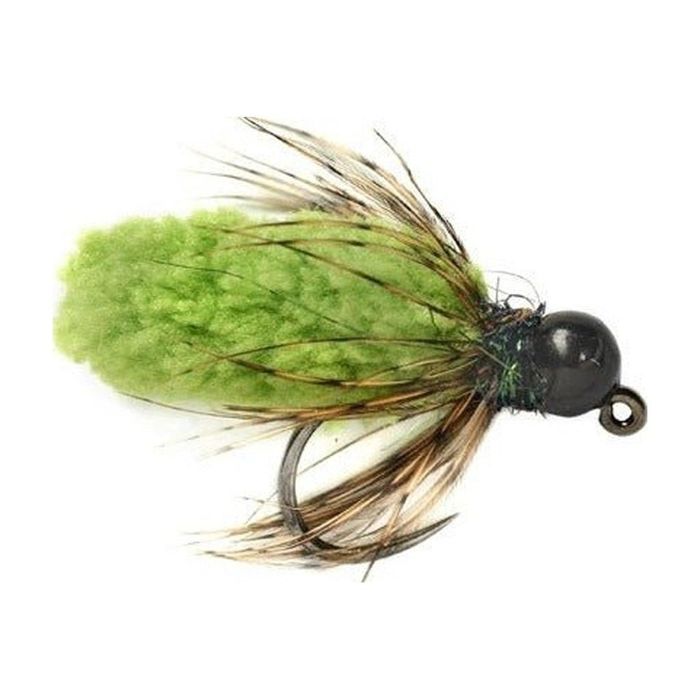 Мушки Fulling Mill Tungsten Bomb Mop Fly Chartreuse - 14