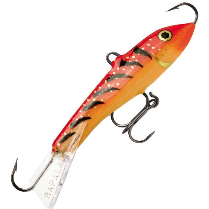Зимняя приманка Rapala Jigging Rap All-Season Ice Lure - Glow Red Tiger, 5/8oz, 2-3/4in