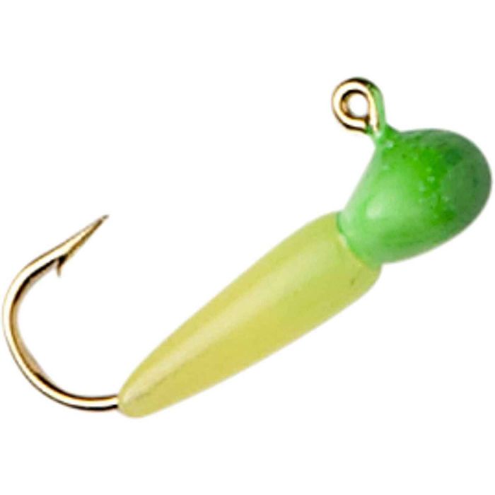 Зимняя приманка Custom Jigs and Spins Custom Jigs & Spins Ratfinkee Ice Fishing Jig - Gree