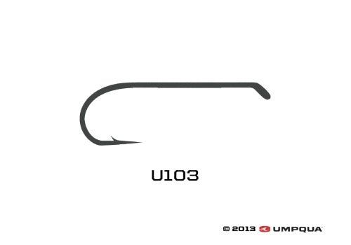 Крючки Umpqua U103 Nymph & Streamer Hook - 50 pack