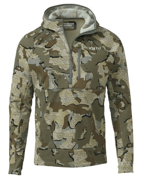Рыболовная рубашка KUIU StrongFleece 235 Zip-T Hoodie | Valo