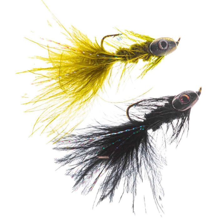 Мушки Flymen Fishing Co Fish-Skull Super Bugger Fly - 2 Pack