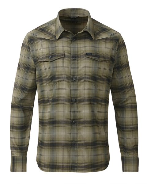 Рыболовная рубашка KUIU Laredo LS Shirt | Verde Ombre Plaid