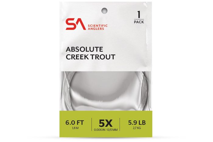 Поводковый материал Scientific Anglers Absolute Creek Trout Leader