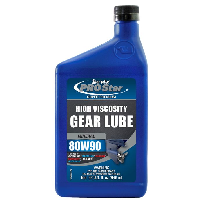 Запчасть лодочного мотора Star Brite 80W-90 High-Viscosity Lower Unit Lube, 32 oz.