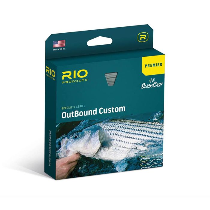 Нахлыстовый шнур Rio Premier Outbound Custom Fly Line - Black and Transparent Blue / T-11
