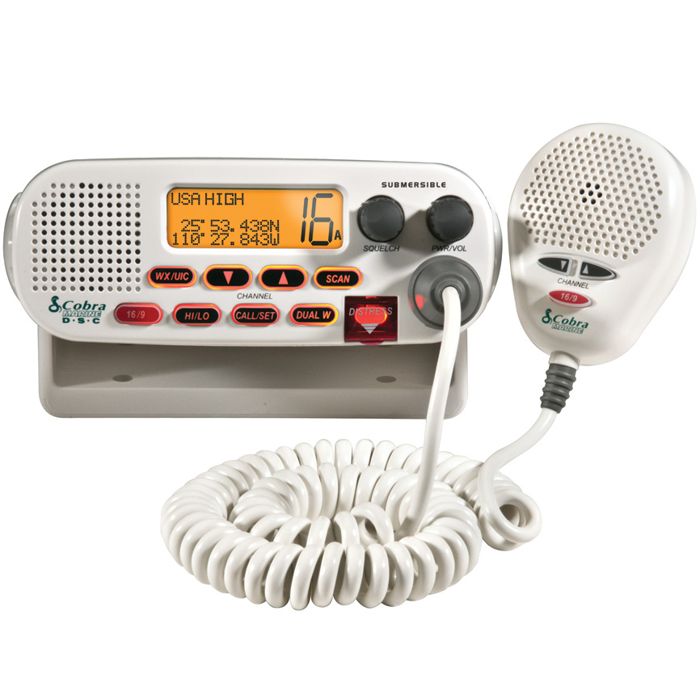 Морская радиостанция Cobra MR F45-D Fixed-Mount Class D VHF Radio
