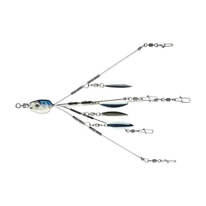 Готовая оснастка 6th Sense Divine Umbrella Rig - 4k Shad / 5.5"