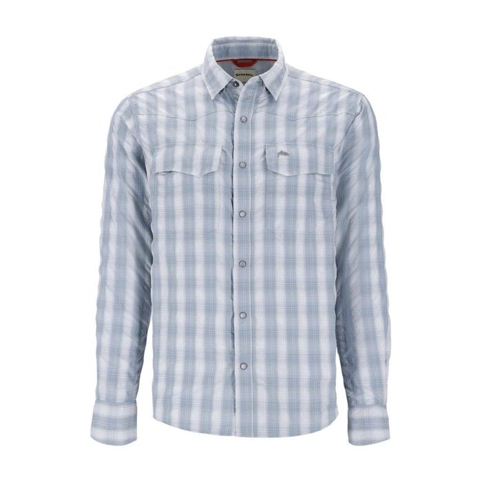Рыболовная рубашка Simms - M's Big Sky Fishing Shirt - Bimini Blue