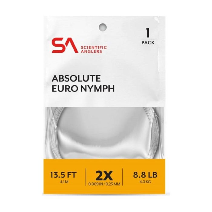 Поводковый материал Scientific Anglers Absolute Euro Nymph Leader
