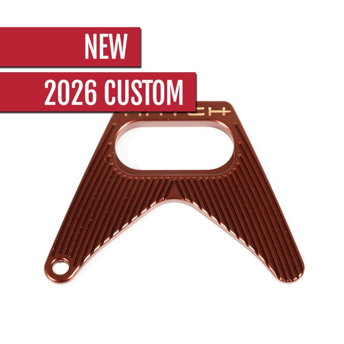 Кулер, термос или бутылка Hatch Outdoors, INC 2026 Rust Custom Fish Tail Bottle Opener Ver