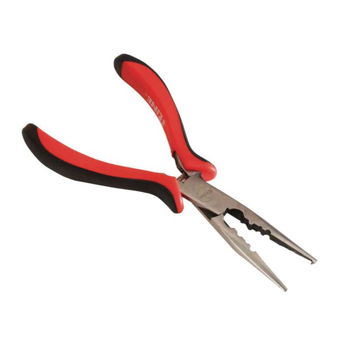 Плоскогубцы P-Line Stainless Steel Split Ring Fishing Pliers - Black/Red, 6in