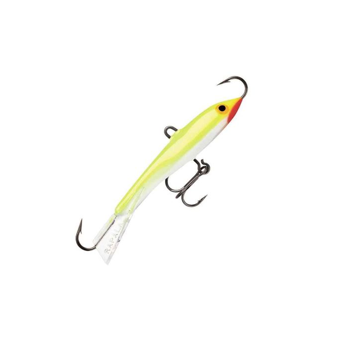 Зимняя приманка Rapala Jigging Rap Ice Fishing Lure - Silver/Fluorescent/Chartreuse, 5/8oz