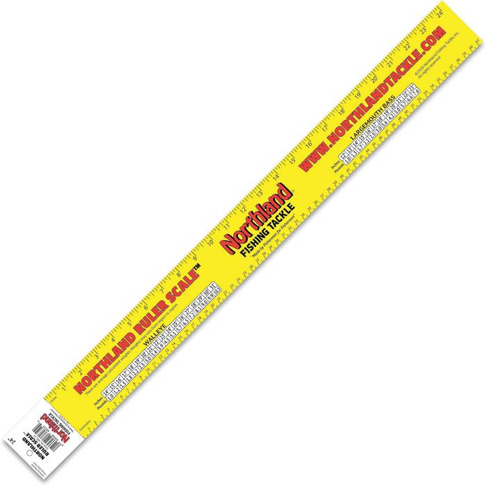 Линейка для измерения рыбы Northland Ruler Scale - 24" Adhesive Backed