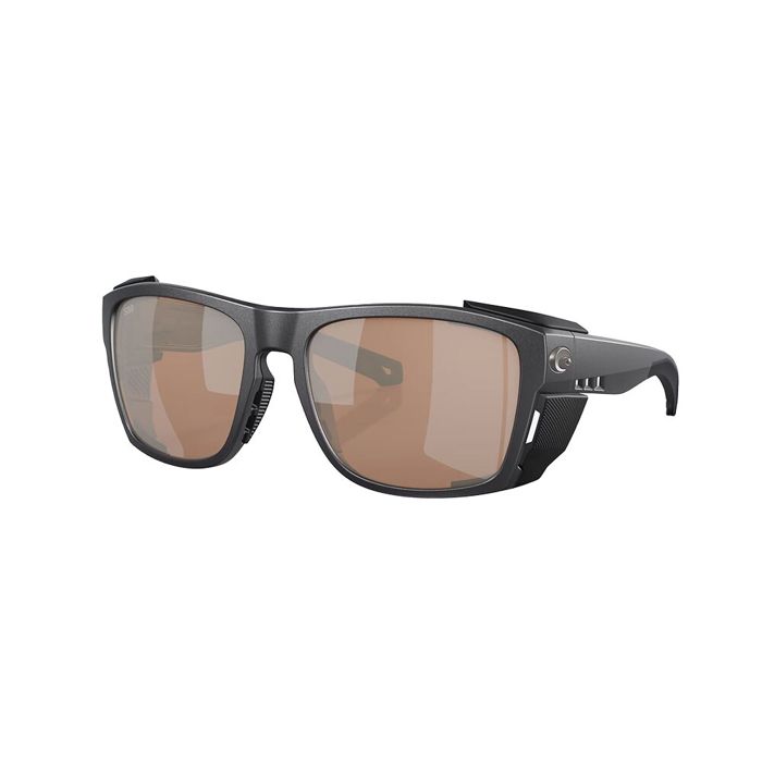 Поляризационные очки Costa King Tide 6 Sunglasses - Black Pearl with Copper Silver Mirror