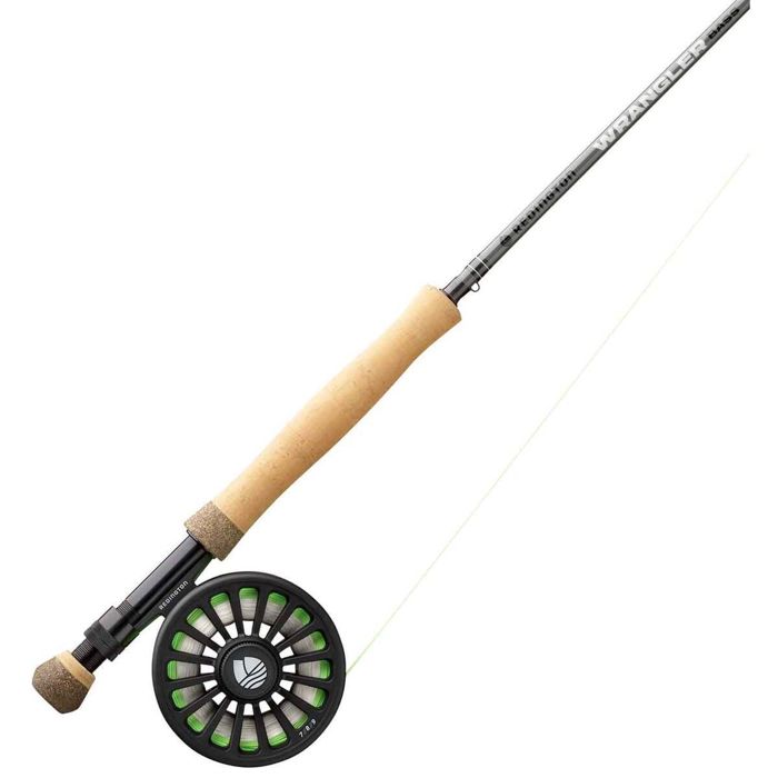 Комплект удилище + катушка Redington Bass Wrangler Kit Fly Fishing Rod and Reel Combo - 9f