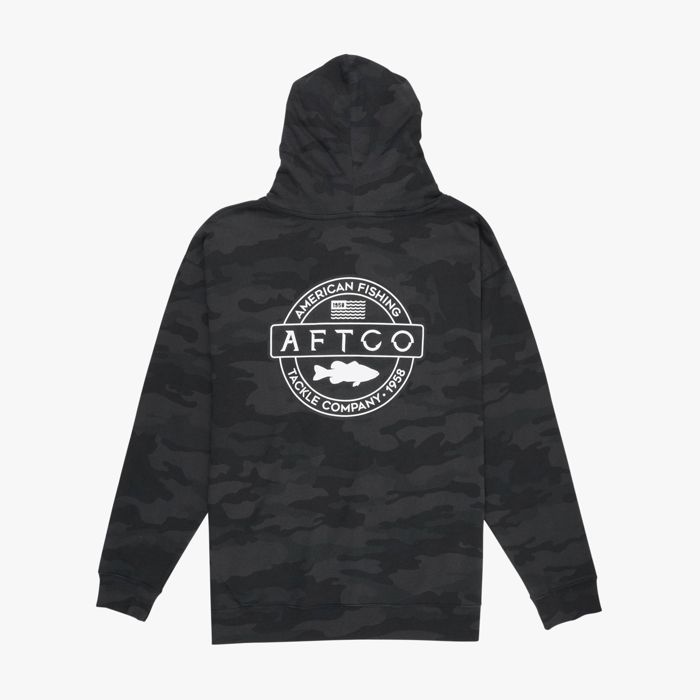 Рыболовная рубашка MENS Bass Patch Pullover Hoodie