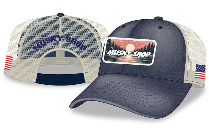 Головной убор Musky Shop Old School Mesh Cap