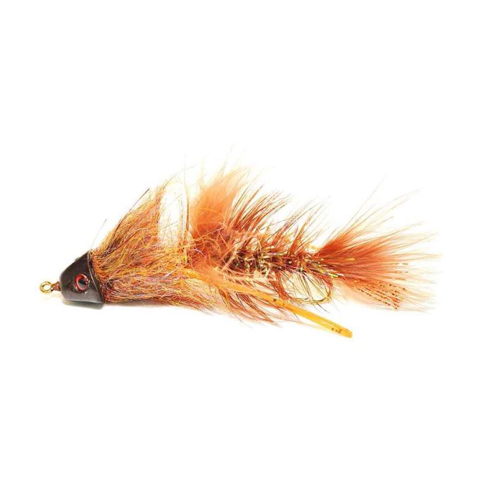 Мушки RoundRocks Sculpinator Streamer Fly - Brown, Size 6