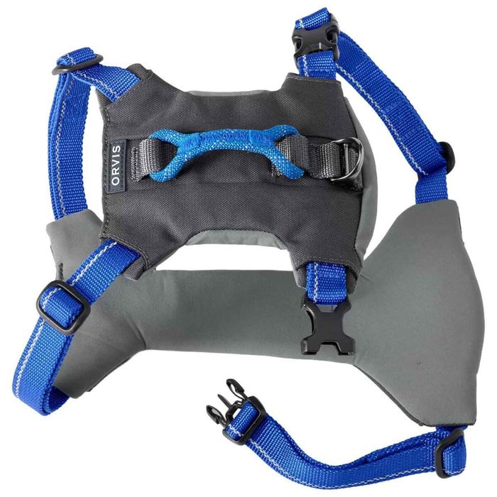 Снаряжение для собаки Orvis Tough Trail 4-Point Dog Harness - Blue