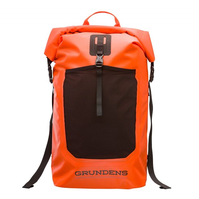 Рыболовная сумка Grundens Bootlegger Roll Top Backpack 30L - Red Orange