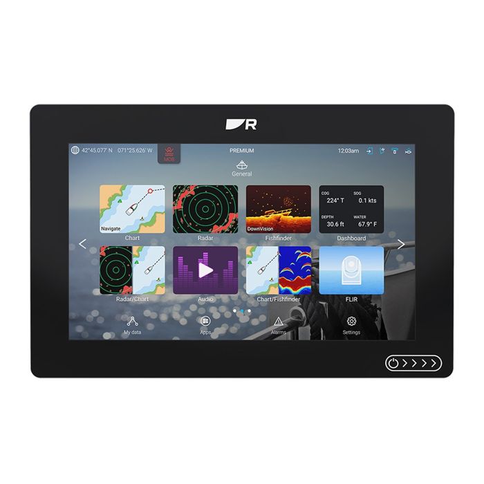 Эхолот Raymarine Axiom 2 RV 9 in Chartplotter/Fishfinder with RealVision 3D Sonar,