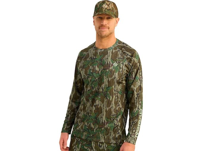 Охотничий камуфляж Nomad Men's Mirage Long Sleeve T Shirt Mossy Oak Greenleaf 2XL