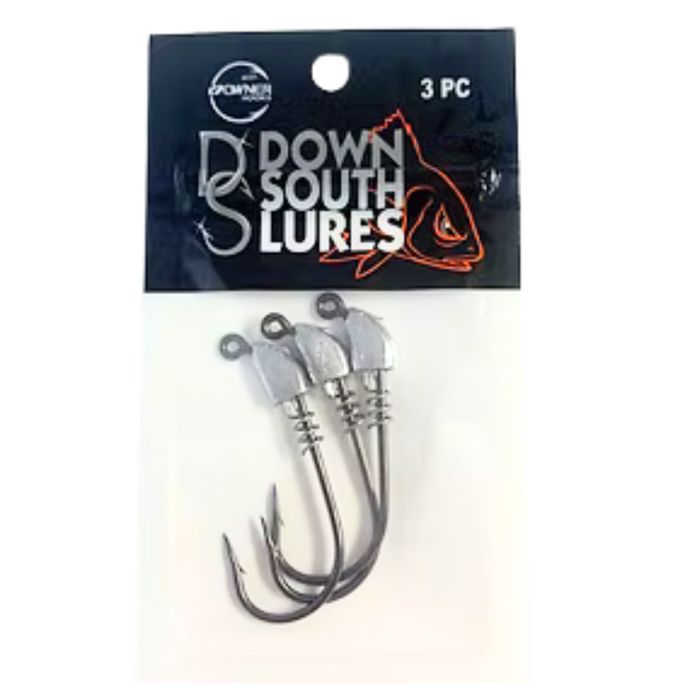 Джиг-головки Down South Lures - Jigheads 3/0, 1/16oz. SIlver