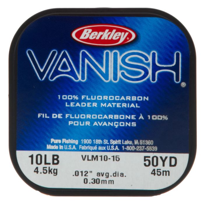 Поводковый материал Berkley Vanish Fluorocarbon Leader Material