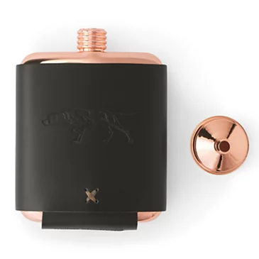 Кулер, термос или бутылка Whiskey Leatherworks Personalized Copper Flask