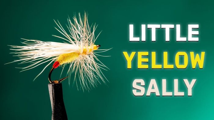 Набор для вязания мушек Trident Little Yellow Sally Dry Fly Tying Video Material Kit