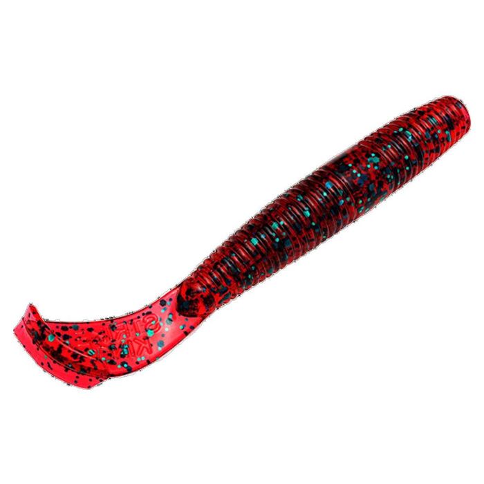Силиконовая приманка Strike King Products Strike King Rage Ned Cut-R Worms - Red Bug, 3in,