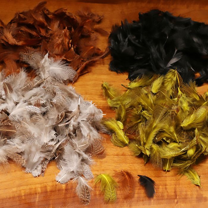 Материал для вязания мушек J. Stockard Fly Fishing Premium Hungarian Partridge Feathers
