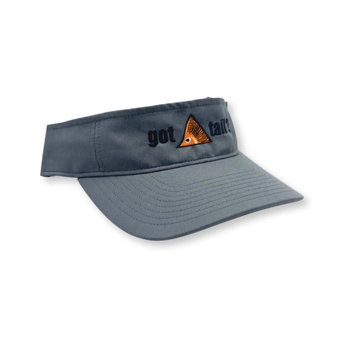 Головной убор Richardson Got Tail? Charcoal Visor - Got Tail? Logo