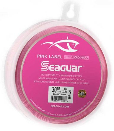Поводковый материал Seaguar Pink Label Fluorocarbon Leader Line Clear