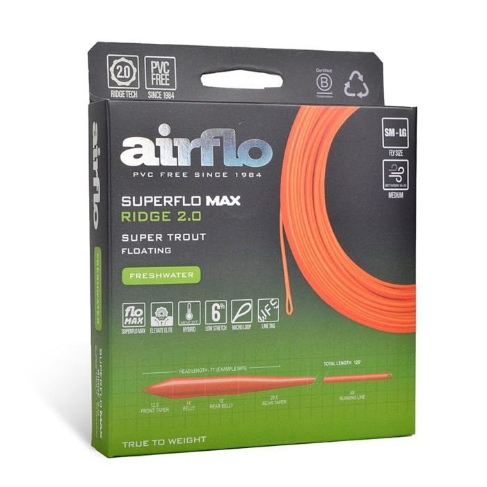 Нахлыстовый шнур Airflo Superflo Max Ridge 2.0 Super Trout Fly Line