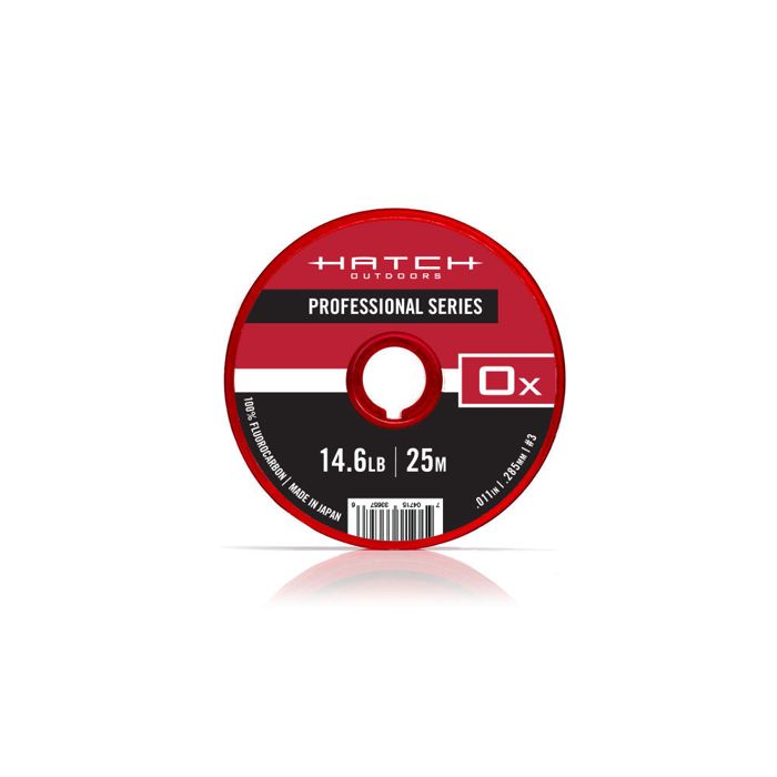 Флюорокарбоновая леска Hatch Outdoors, INC Professional Series Fluorocarbon Tippet, 0x-7x,