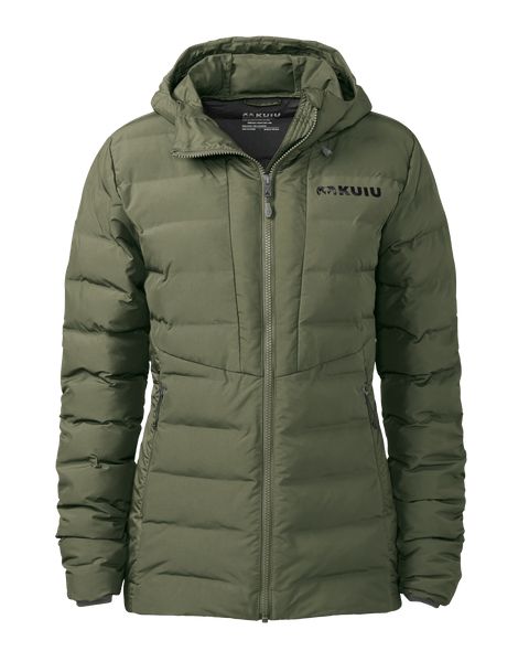 Пуховая куртка KUIU Women's Elements Hooded Jacket | Olive
