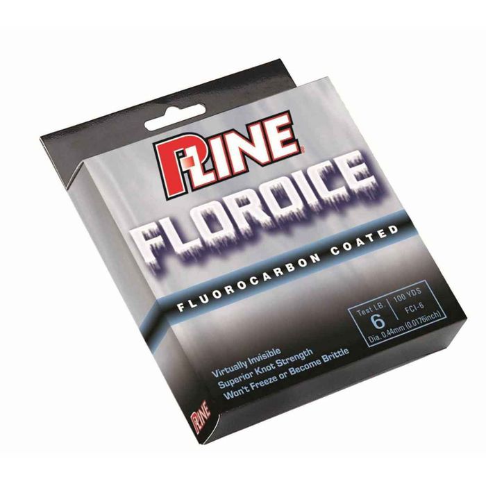 Монофильная леска P-Line P Line Floroice Monofilament Fluorocarbon Coated Ice Fishing Line