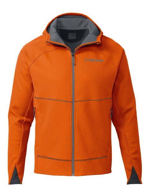 Рыболовная рубашка KUIU Peloton 240 Full Zip Hoodie | Blaze Orange