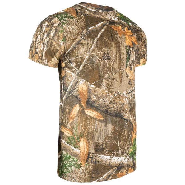 Рыболовная рубашка Rustic Ridge Men's Realtree Edge Camo Short Sleeve Hunting Shirt