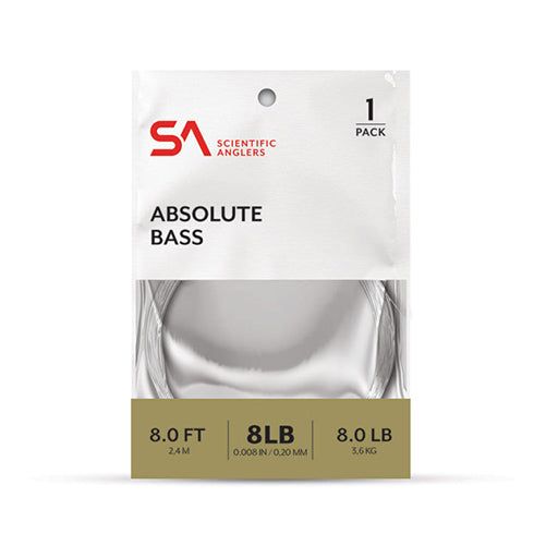 Поводковый материал Scientific Anglers Absolute Bass Leader 8'