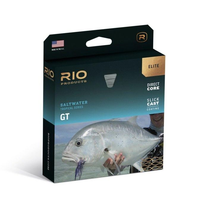 Нахлыстовый шнур Rio Elite GT Fly Line - Blue and Orange and Sea Grass / WF10F
