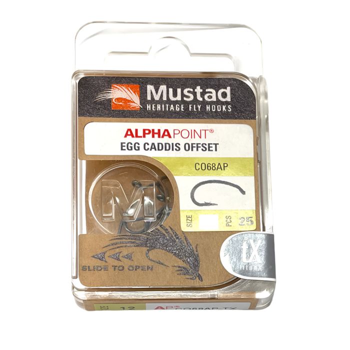 Крючки Mustad Heritage CO68 Egg Caddis Hook - 12 /25pk