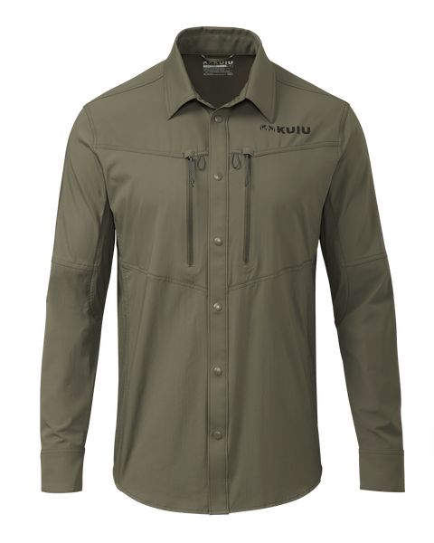 Рыболовная рубашка KUIU Outlet Upland Sporter Shirt | Ash