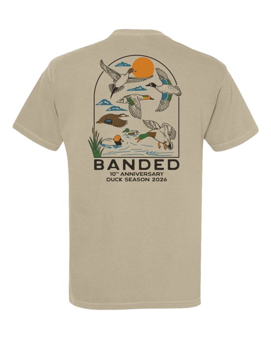 Рыболовная рубашка Banded Duck Season 2026 Limited Edition Tee