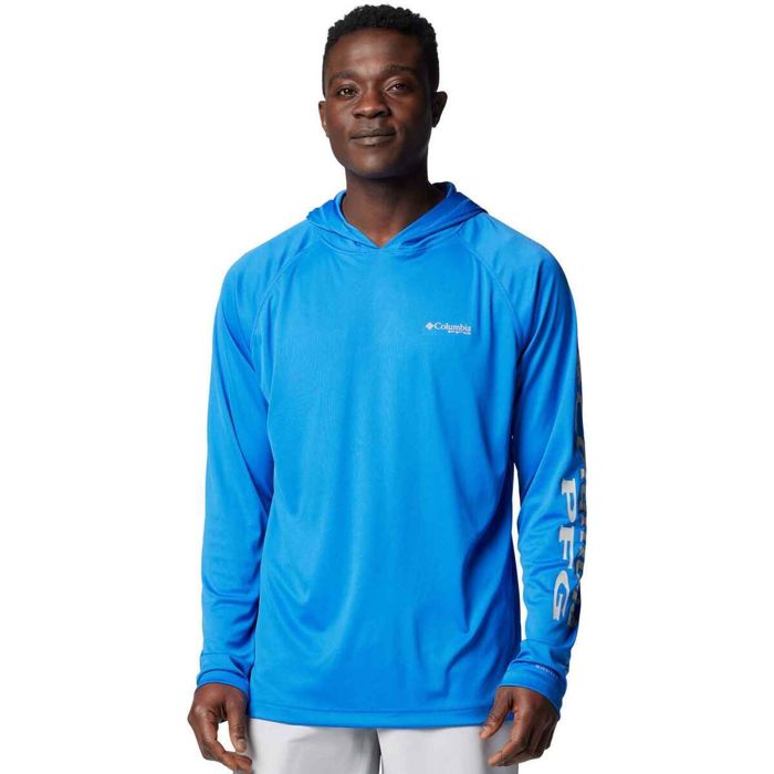 Рыболовная рубашка Columbia Men's PFG Terminal Tackle Hooded Long Sleeve Fishing Shirt