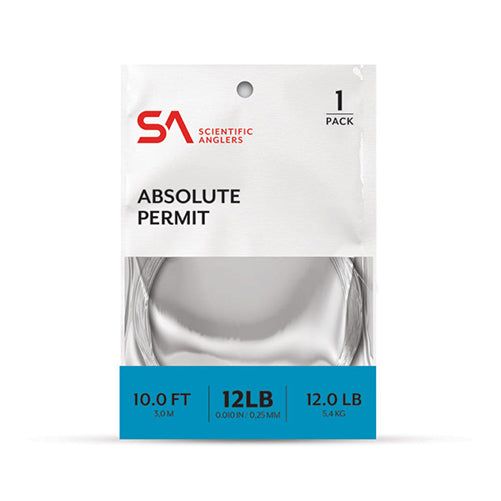 Поводковый материал Scientific Anglers Absolute Permit Leader 10'