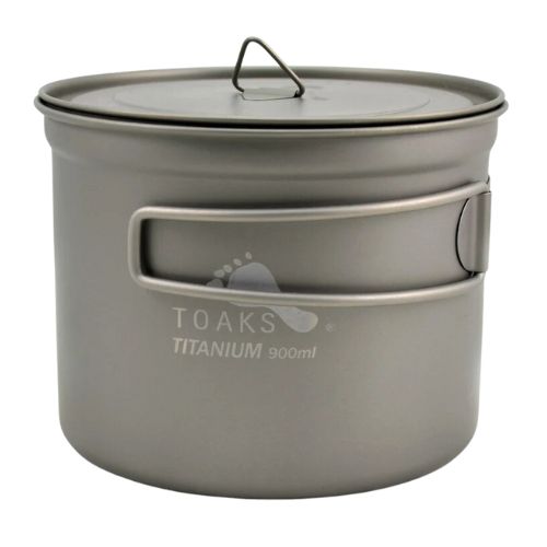 Походная посуда Titanium 900ml D115mm Pot by TOAKS