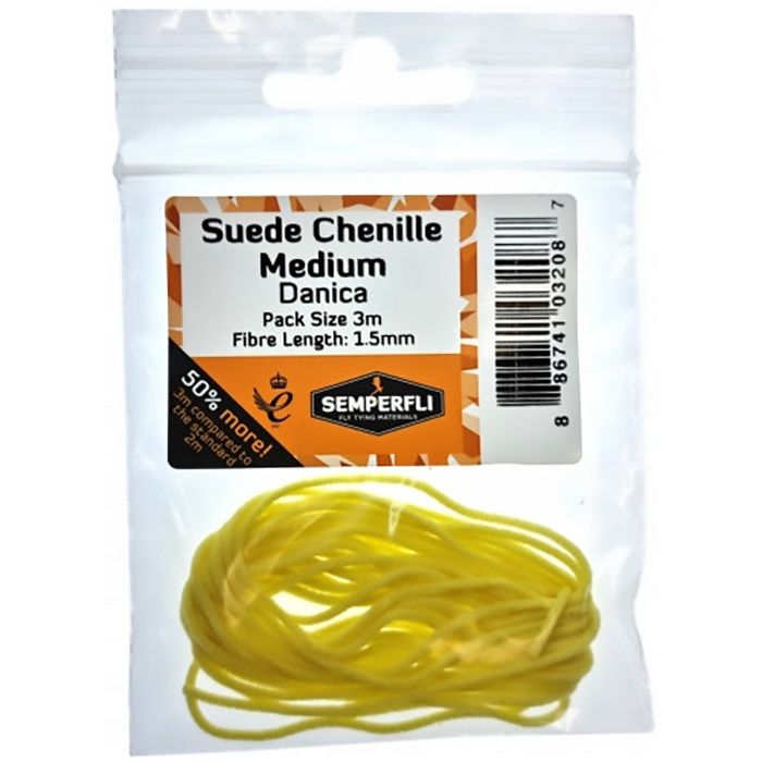 Материал для вязания мушек J. Stockard Fly Fishing Suede Chenille